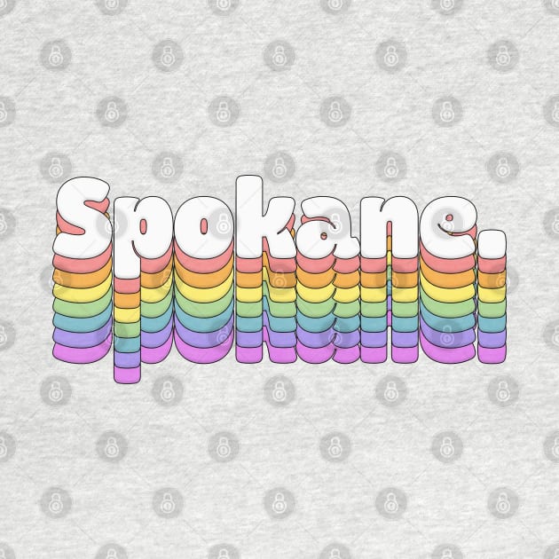 Spokane \\// Retro Typography Design by DankFutura